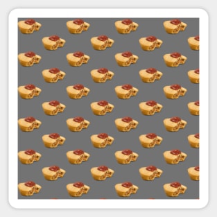 Meat Pie - Grey Sticker